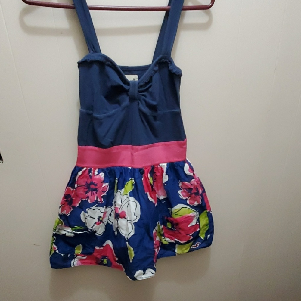 2/$10 Navy and Pink Hollister Dress